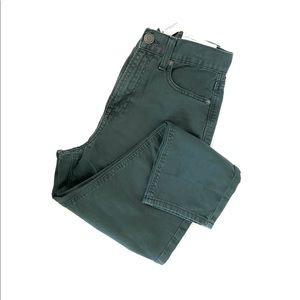 American Eagle Green Mom Jeans